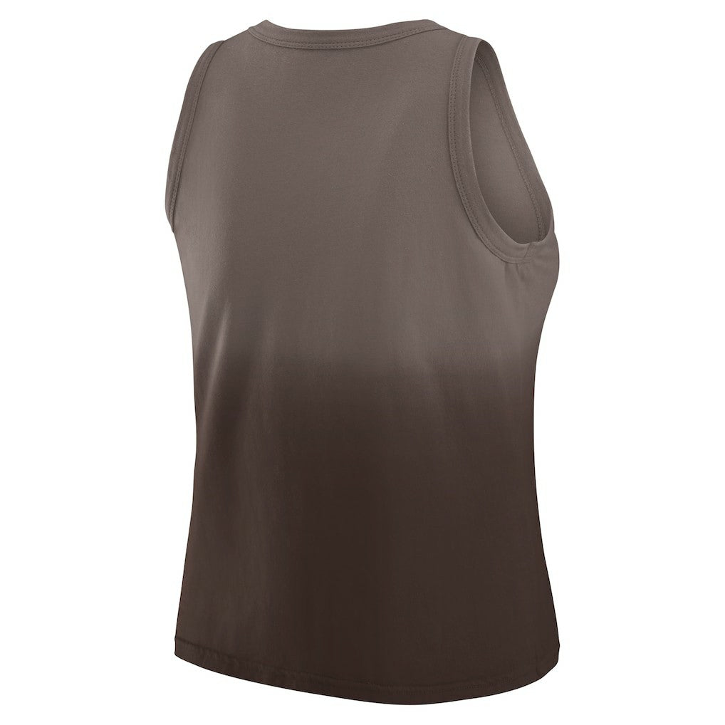 WEAR by Erin Andrews x Gracie Hunt Women's Ombre Tank Top - Cleveland Browns Tops