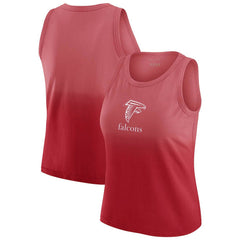 WEAR by Erin Andrews x Gracie Hunt Women's Ombre Tank Top - Atlanta Falcons Tops