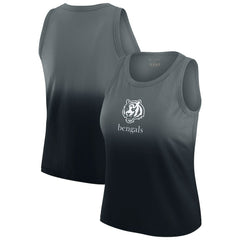 WEAR by Erin Andrews x Gracie Hunt Women's Ombre Tank Top - Cincinnati Bengals Tops