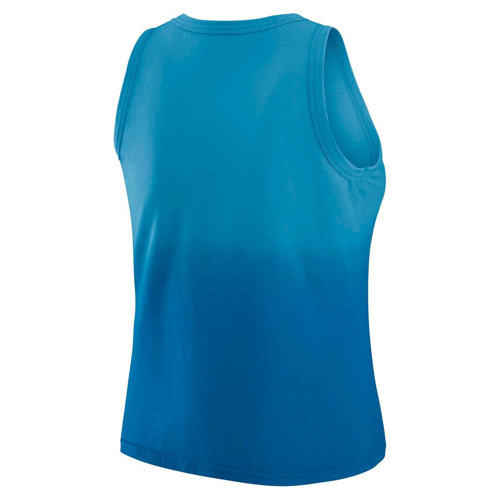 WEAR by Erin Andrews x Gracie Hunt Women's Ombre Tank Top - Los Angeles Chargers Tops
