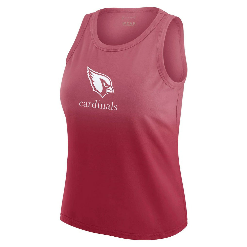 WEAR by Erin Andrews x Gracie Hunt Women's Ombre Tank Top - Arizona Cardinals Tops
