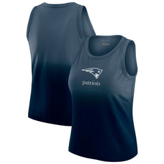 WEAR by Erin Andrews x Gracie Hunt Women's Ombre Tank Top - New England Patriots Tops