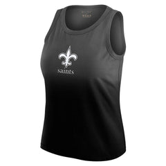 WEAR by Erin Andrews x Gracie Hunt Women's Ombre Tank Top - New Orleans Saints Tops