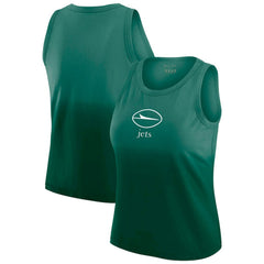 WEAR by Erin Andrews x Gracie Hunt Women's Ombre Tank Top - New York Jets Tops