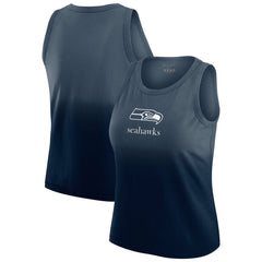 WEAR by Erin Andrews x Gracie Hunt Women's Ombre Tank Top - Seattle Seahawks Tops