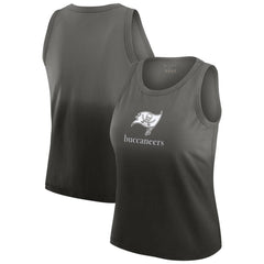 WEAR by Erin Andrews x Gracie Hunt Women's Ombre Tank Top - Tampa Bay Buccaneers Tops