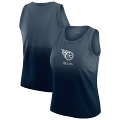 WEAR by Erin Andrews x Gracie Hunt Women's Ombre Tank Top - Tennessee Titans Tops