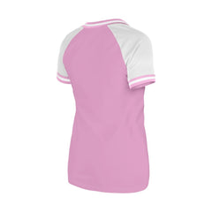 Light Pink Boston Red Sox New Era Women's Gameday V-Neck T-Shirt
