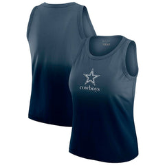 WEAR by Erin Andrews x Gracie Hunt Women's Ombre Tank Top - Dallas Cowboys Tops