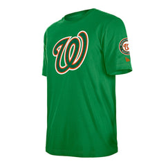 Kelly Green Washington Nationals New Era St. Patrick's Day Shamrock Fill T-Shirt