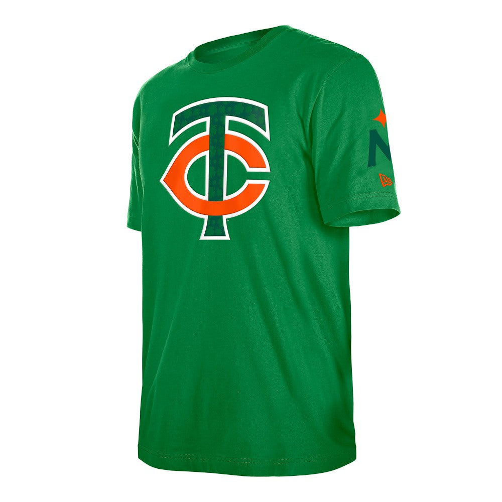 Kelly Green Minnesota Twins New Era St. Patrick's Day Shamrock Fill T-Shirt