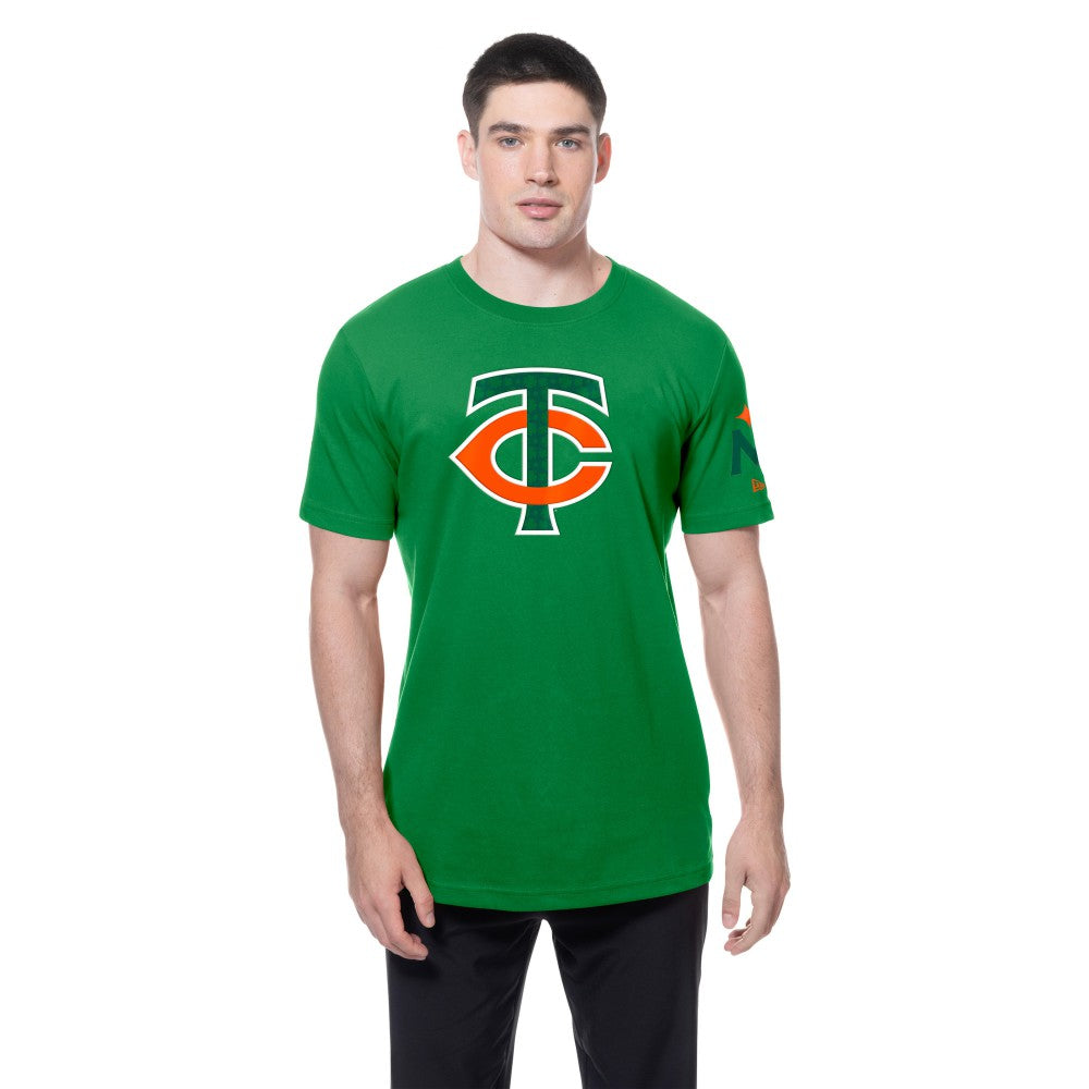 Kelly Green Minnesota Twins New Era St. Patrick's Day Shamrock Fill T-Shirt