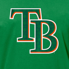 Kelly Green Tampa Bay Rays New Era St. Patrick's Day Shamrock Fill T-Shirt