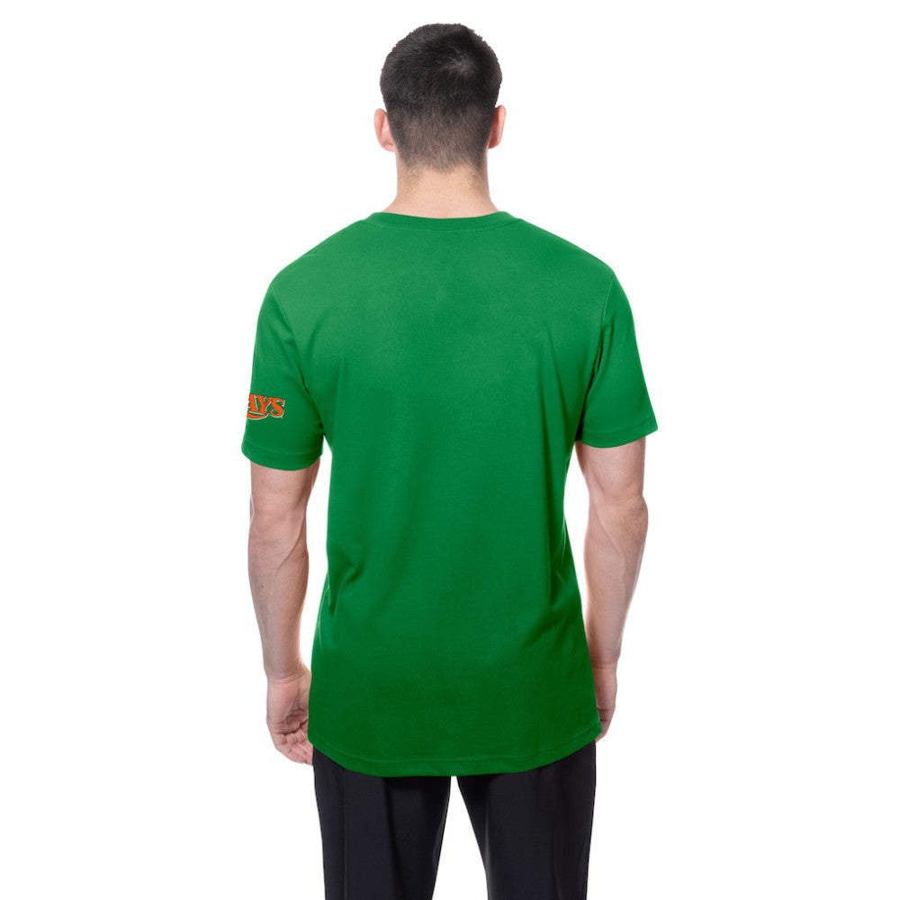 Kelly Green Tampa Bay Rays New Era St. Patrick's Day Shamrock Fill T-Shirt