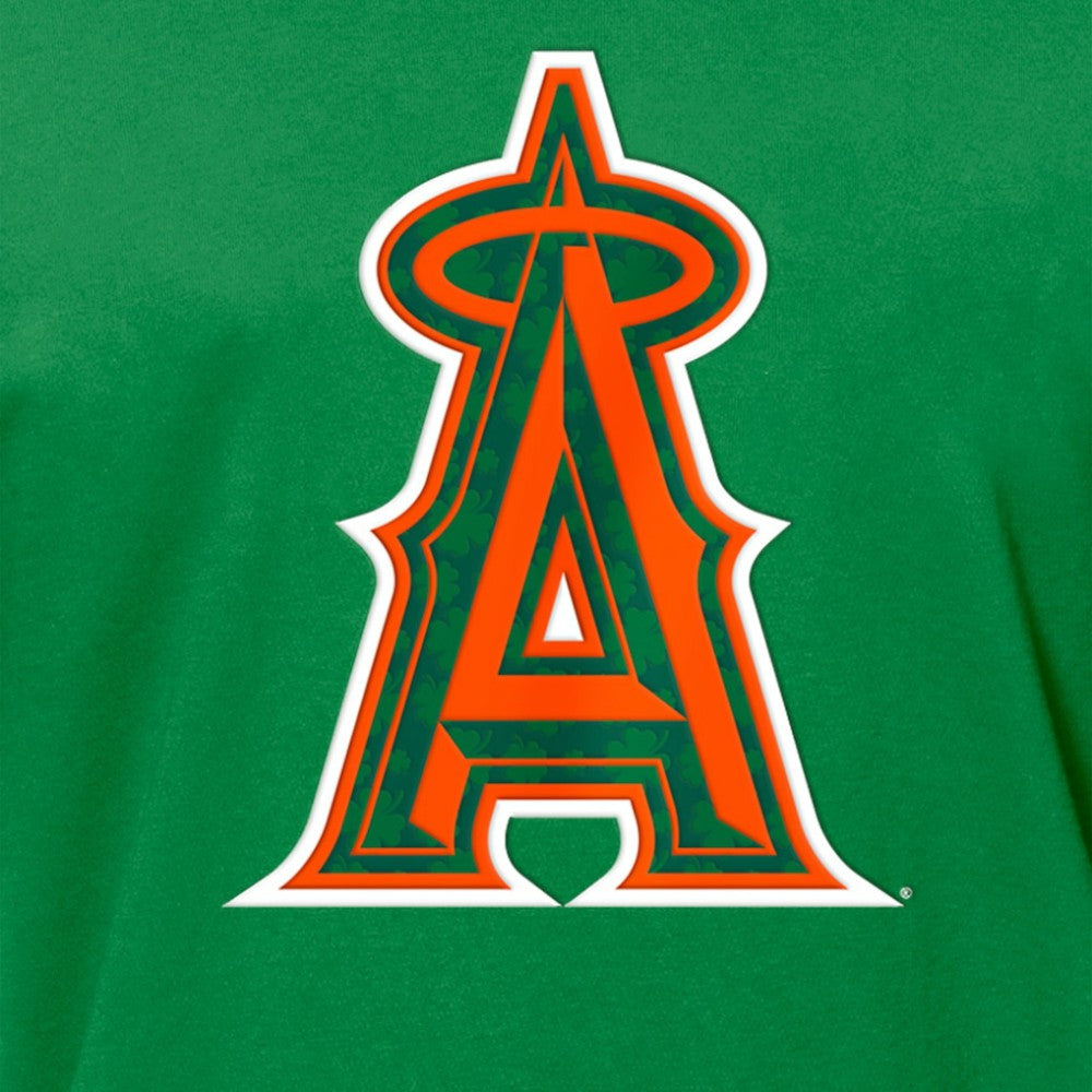 Kelly Green Los Angeles Angels New Era St. Patrick's Day Shamrock Fill T-Shirt