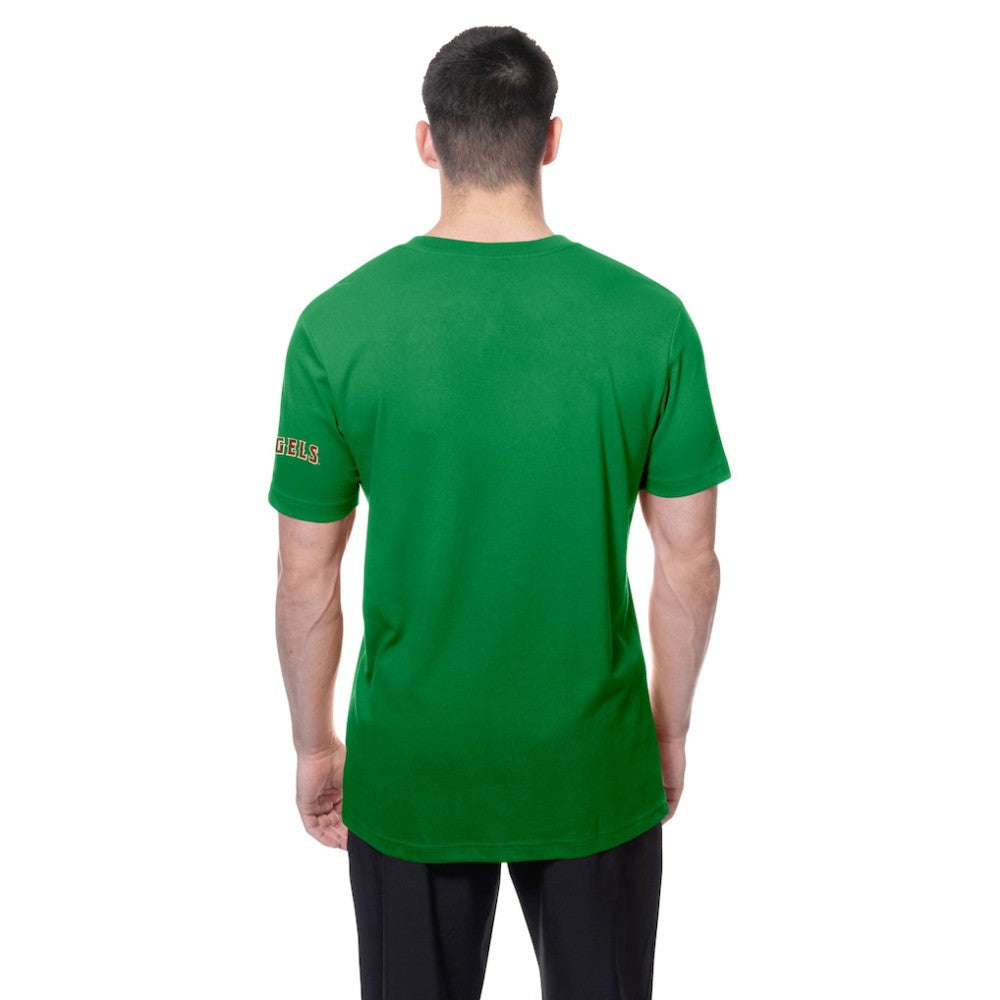 Kelly Green Los Angeles Angels New Era St. Patrick's Day Shamrock Fill T-Shirt