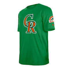 Kelly Green Colorado Rockies New Era St. Patrick's Day Shamrock Fill T-Shirt