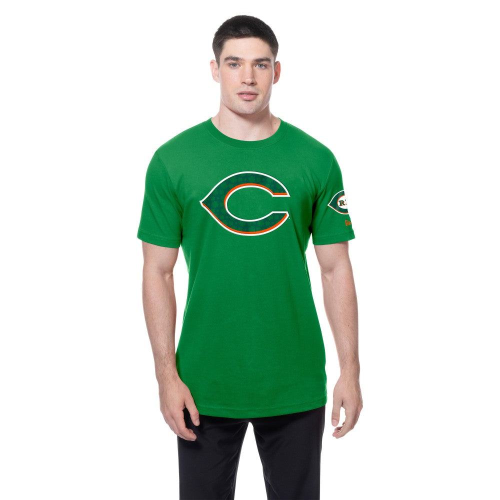 Kelly Green Cincinnati Reds New Era St. Patrick's Day Shamrock Fill T-Shirt