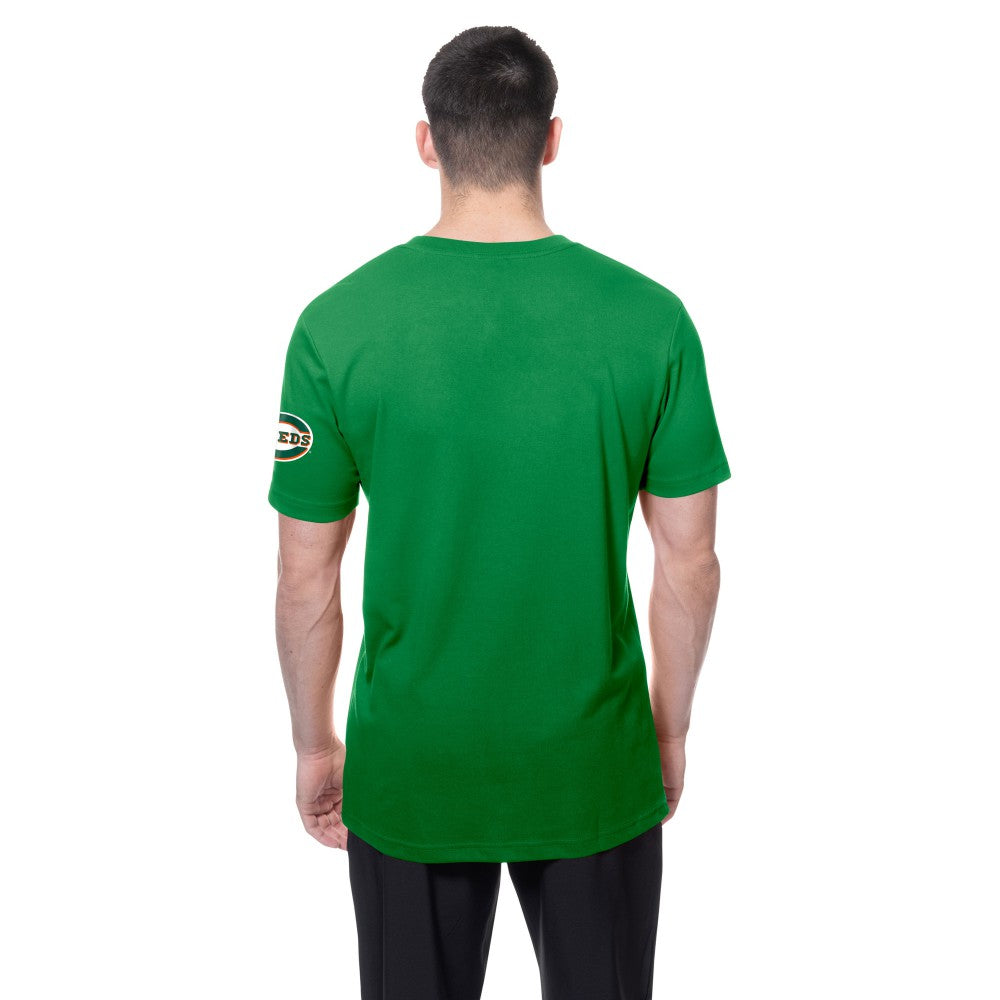 Kelly Green Cincinnati Reds New Era St. Patrick's Day Shamrock Fill T-Shirt
