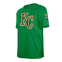 Kelly Green Kansas City Royals New Era St. Patrick's Day Shamrock Fill T-Shirt