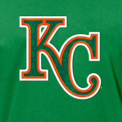 Kelly Green Kansas City Royals New Era St. Patrick's Day Shamrock Fill T-Shirt