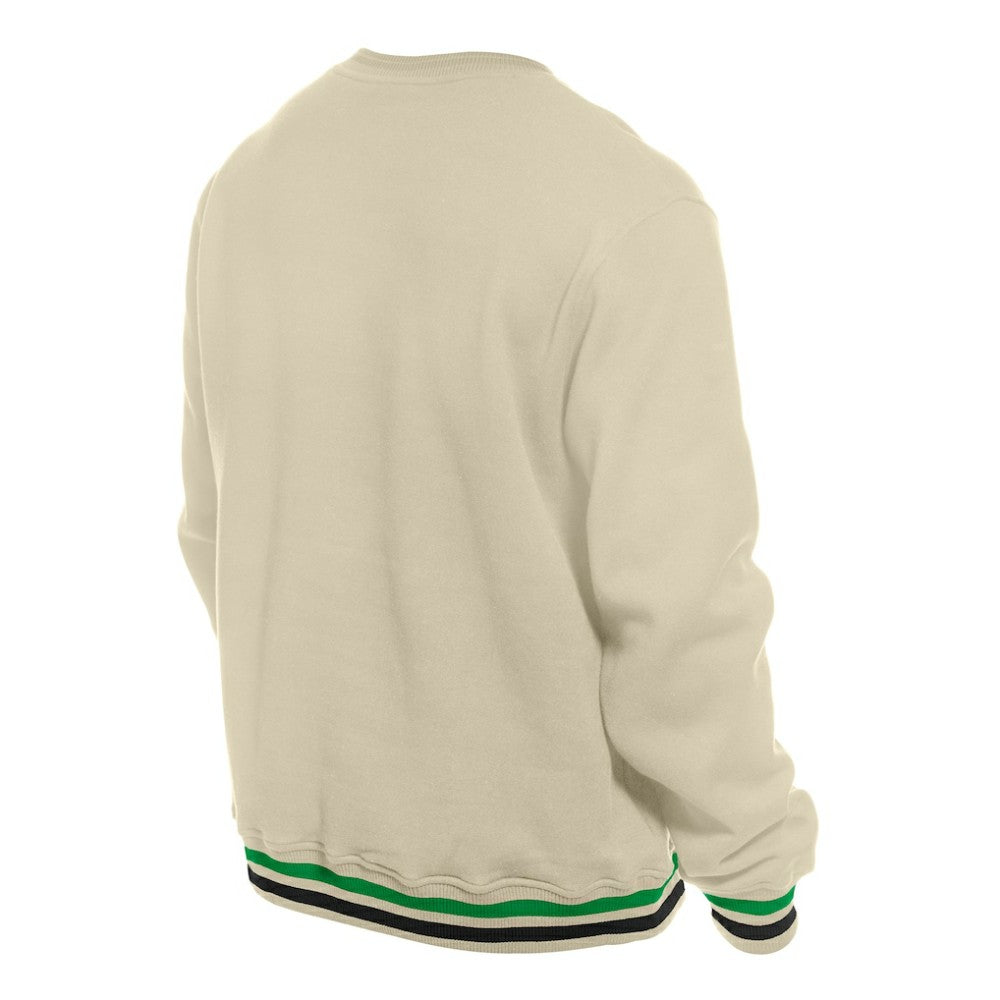 Cream Cincinnati Reds New Era St. Patrick's Day Twill Pullover Sweatshirt