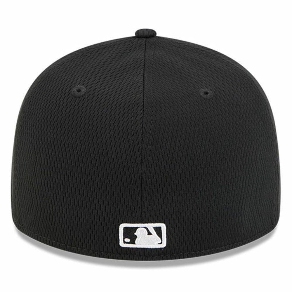 Black Houston Astros New Era 2025 MLB Clubhouse Low Profile 59FIFTY Fitted Hat