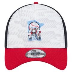 Navy/Red Minnesota Twins New Era 2025 MLB Clubhouse 39THIRTY Flex Hat