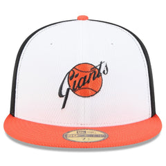 Black/Orange San Francisco Giants New Era 2025 MLB Clubhouse 59FIFTY Fitted Hat