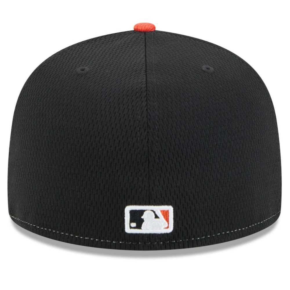 Black/Orange San Francisco Giants New Era 2025 MLB Clubhouse 59FIFTY Fitted Hat