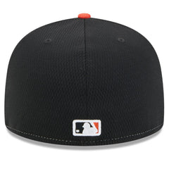 Black/Orange San Francisco Giants New Era 2025 MLB Clubhouse 59FIFTY Fitted Hat