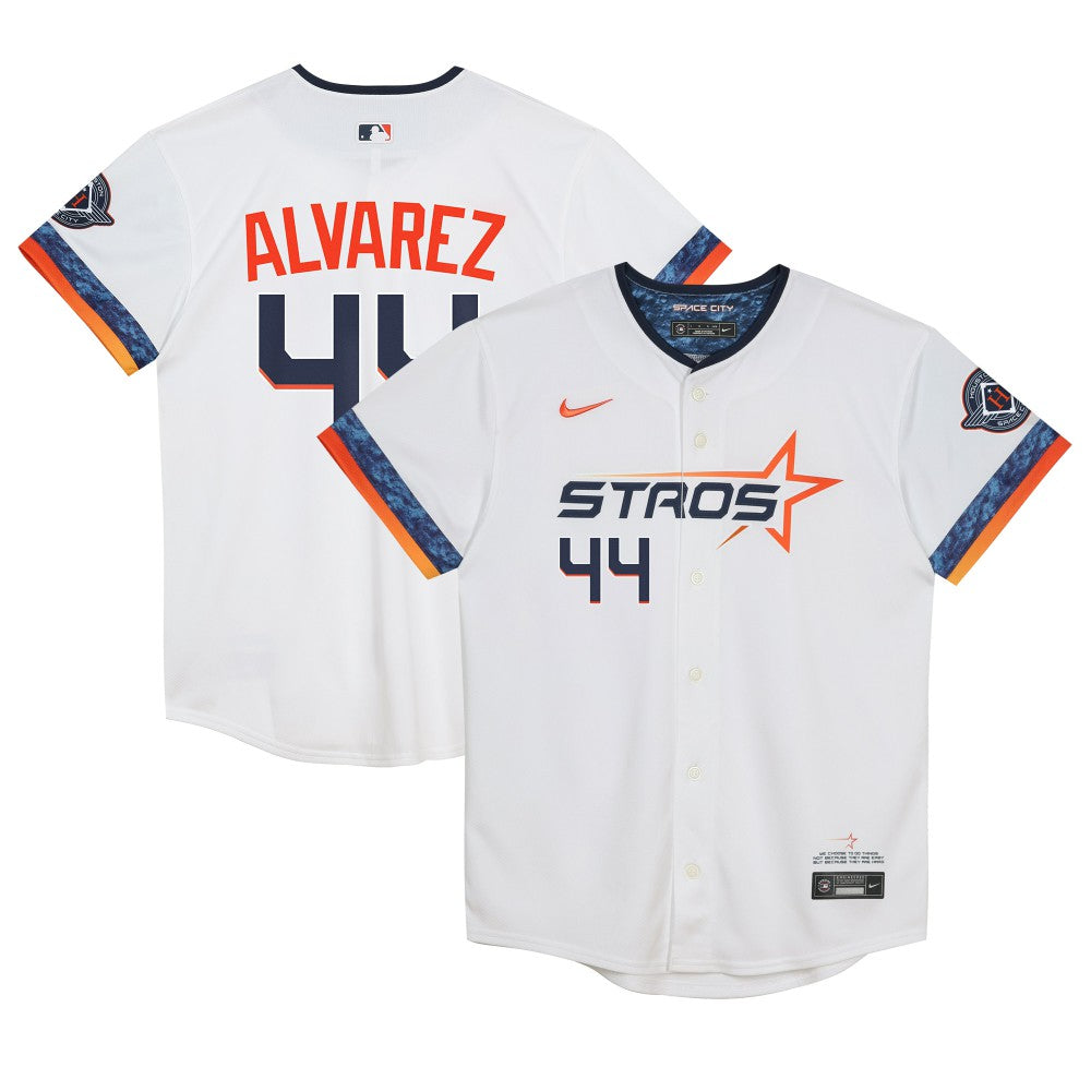 White Yordan Alvarez Houston Astros Nike Preschool 2025 City Connect Limited Player Jersey