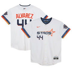 White Yordan Alvarez Houston Astros Nike Preschool 2025 City Connect Limited Player Jersey