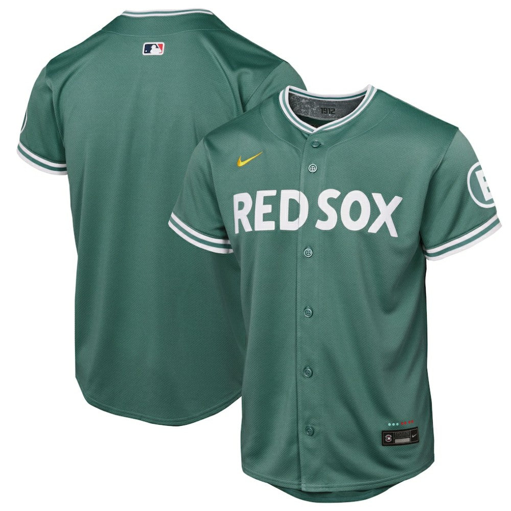 Green Boston Red Sox Nike Youth 2025 City Connect Limited Jersey