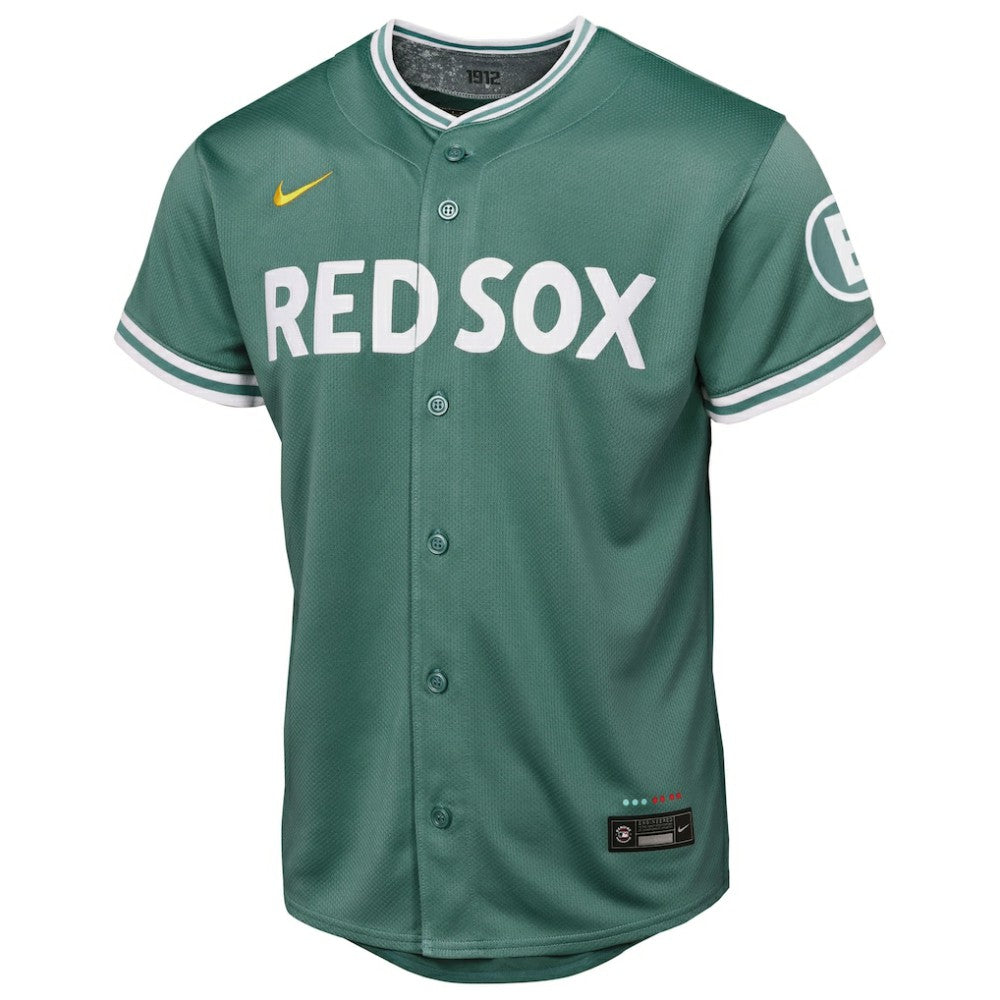 Green Boston Red Sox Nike Youth 2025 City Connect Limited Jersey