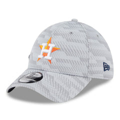 Gray Houston Astros New Era 2025 MLB Clubhouse 39THIRTY Flex Hat