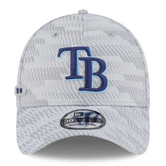 Gray Tampa Bay Rays New Era 2025 MLB Clubhouse 39THIRTY Flex Hat