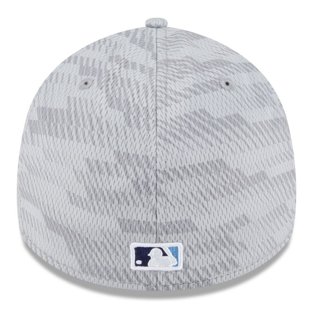 Gray Tampa Bay Rays New Era 2025 MLB Clubhouse 39THIRTY Flex Hat