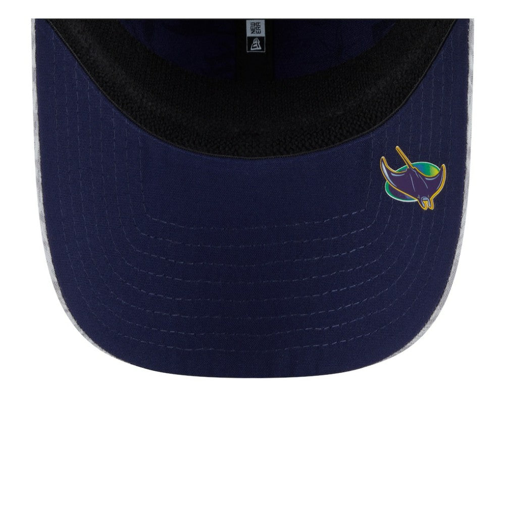 Gray Tampa Bay Rays New Era 2025 MLB Clubhouse 39THIRTY Flex Hat