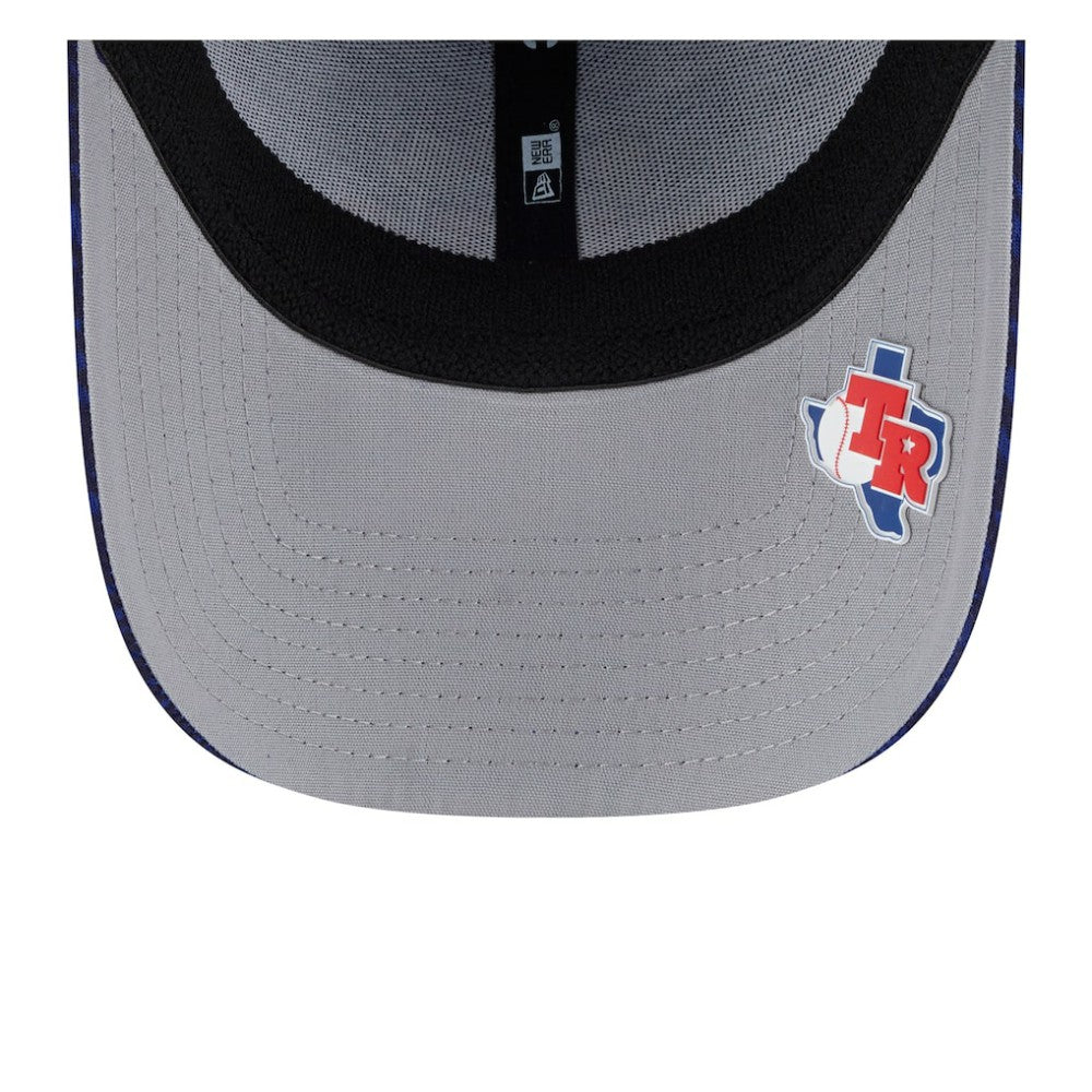 Royal Texas Rangers New Era 2025 MLB Clubhouse 39THIRTY Flex Hat