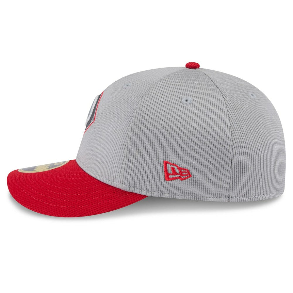 Gray/Red Chicago White Sox New Era 2025 Batting Practice Low Profile 59FIFTY Fitted Hat