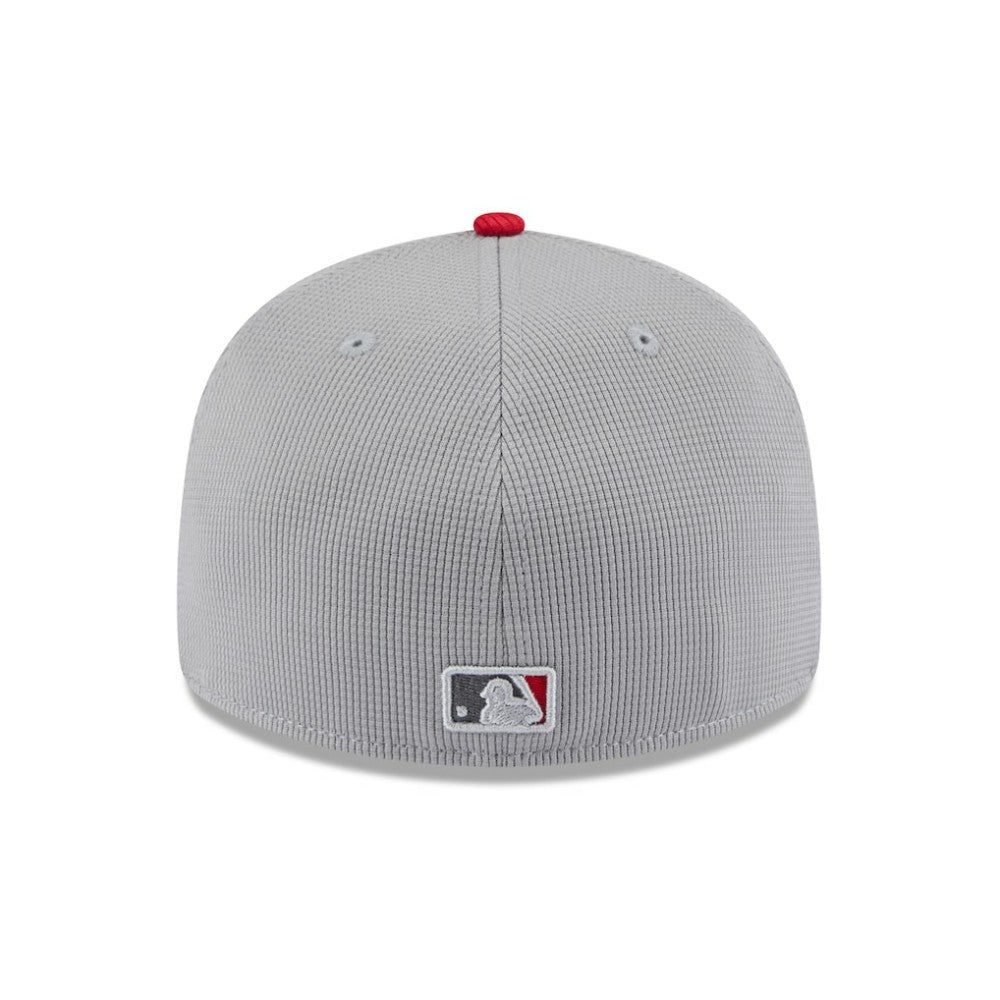 Gray/Red Chicago White Sox New Era 2025 Batting Practice Low Profile 59FIFTY Fitted Hat