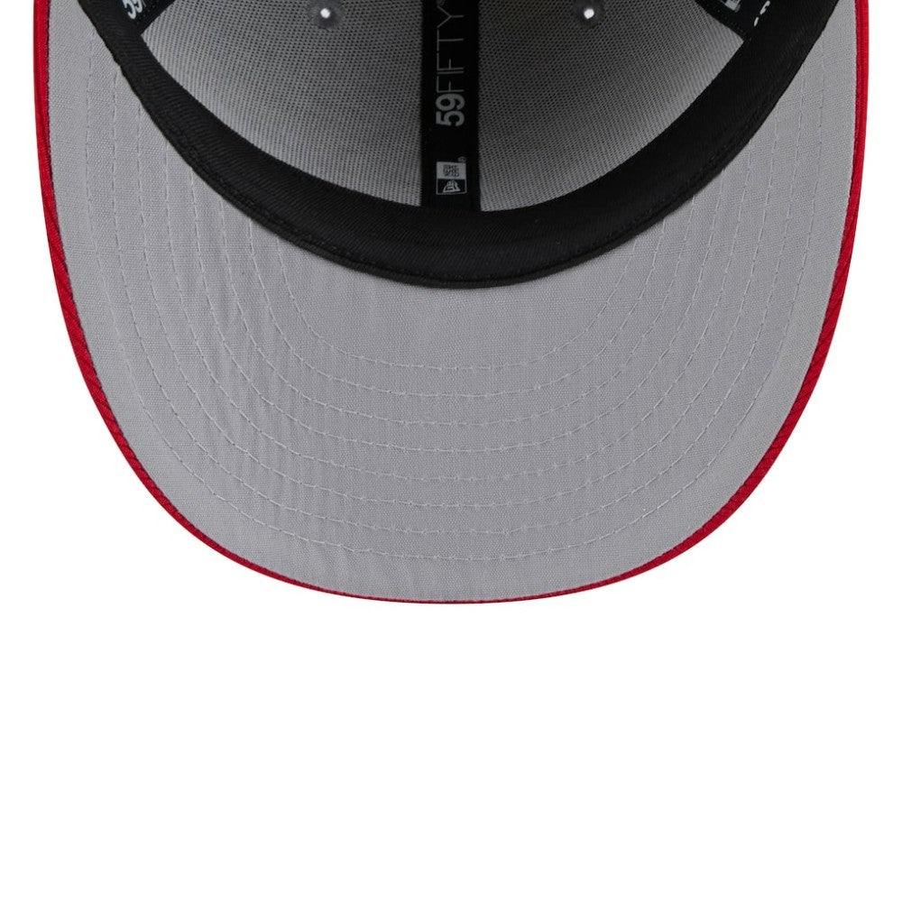 Gray/Red Chicago White Sox New Era 2025 Batting Practice Low Profile 59FIFTY Fitted Hat