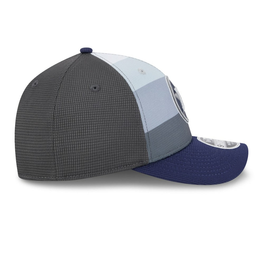 Gray/Navy Houston Astros New Era 2025 Batting Practice 9FORTY M-Crown Adjustable Hat