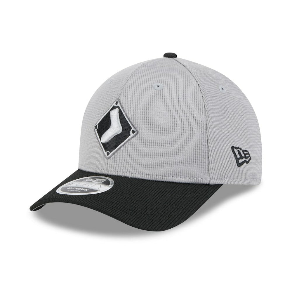 Gray/Black Chicago White Sox New Era 2025 Batting Practice 9FORTY M-Crown Adjustable Hat