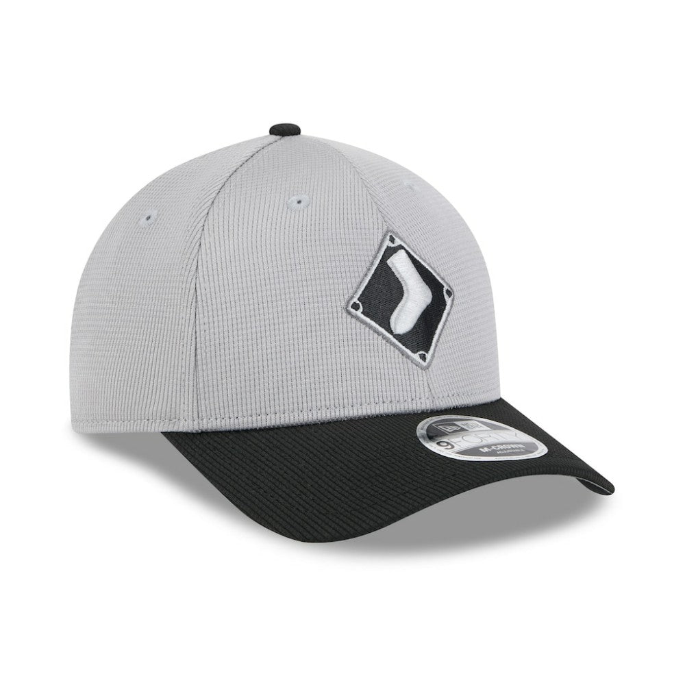 Gray/Black Chicago White Sox New Era 2025 Batting Practice 9FORTY M-Crown Adjustable Hat