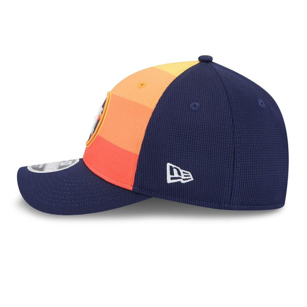 Navy/Orange Houston Astros New Era 2025 Batting Practice 9FORTY M-Crown Adjustable Hat