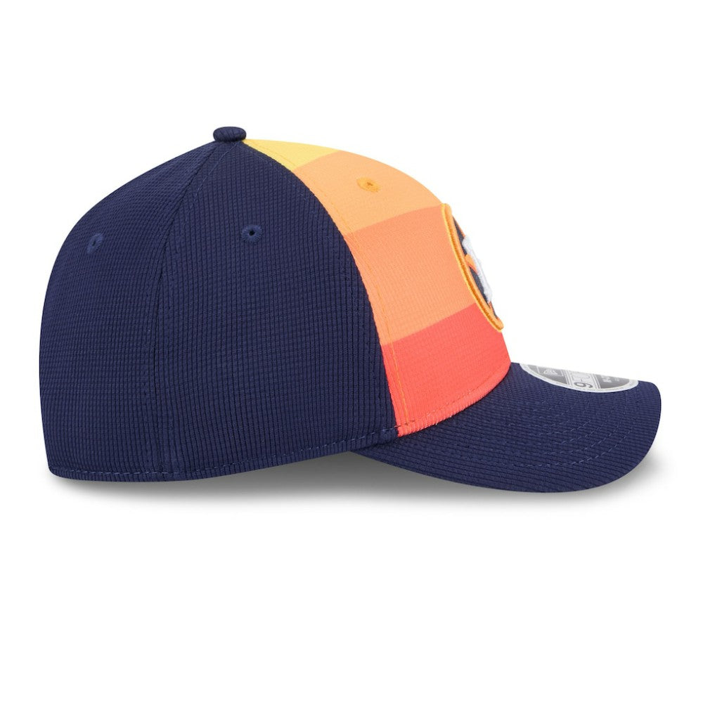 Navy/Orange Houston Astros New Era 2025 Batting Practice 9FORTY M-Crown Adjustable Hat