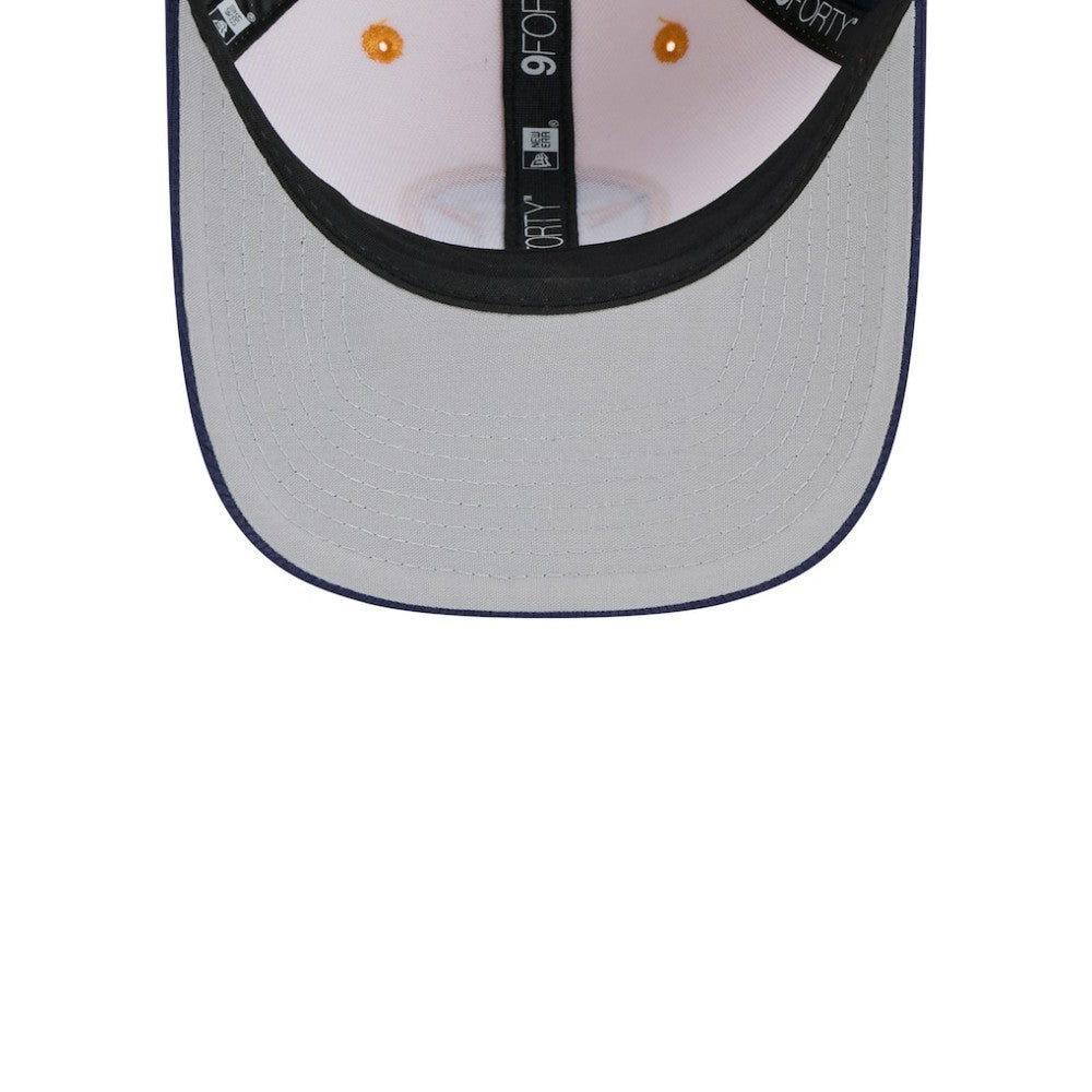 Navy/Orange Houston Astros New Era 2025 Batting Practice 9FORTY M-Crown Adjustable Hat