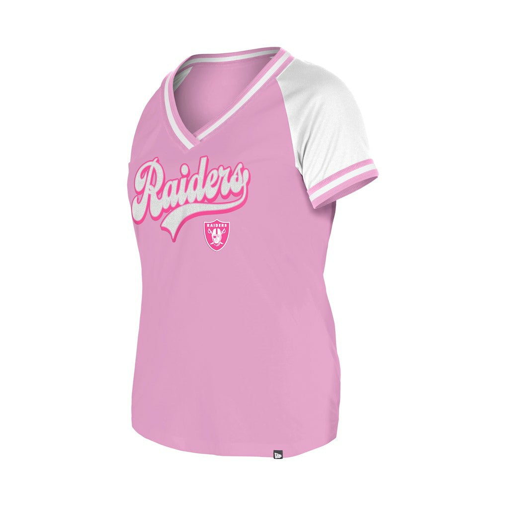 Women's Mommy & Me V-Neck T-Shirt - Las Vegas Raiders T-shirts